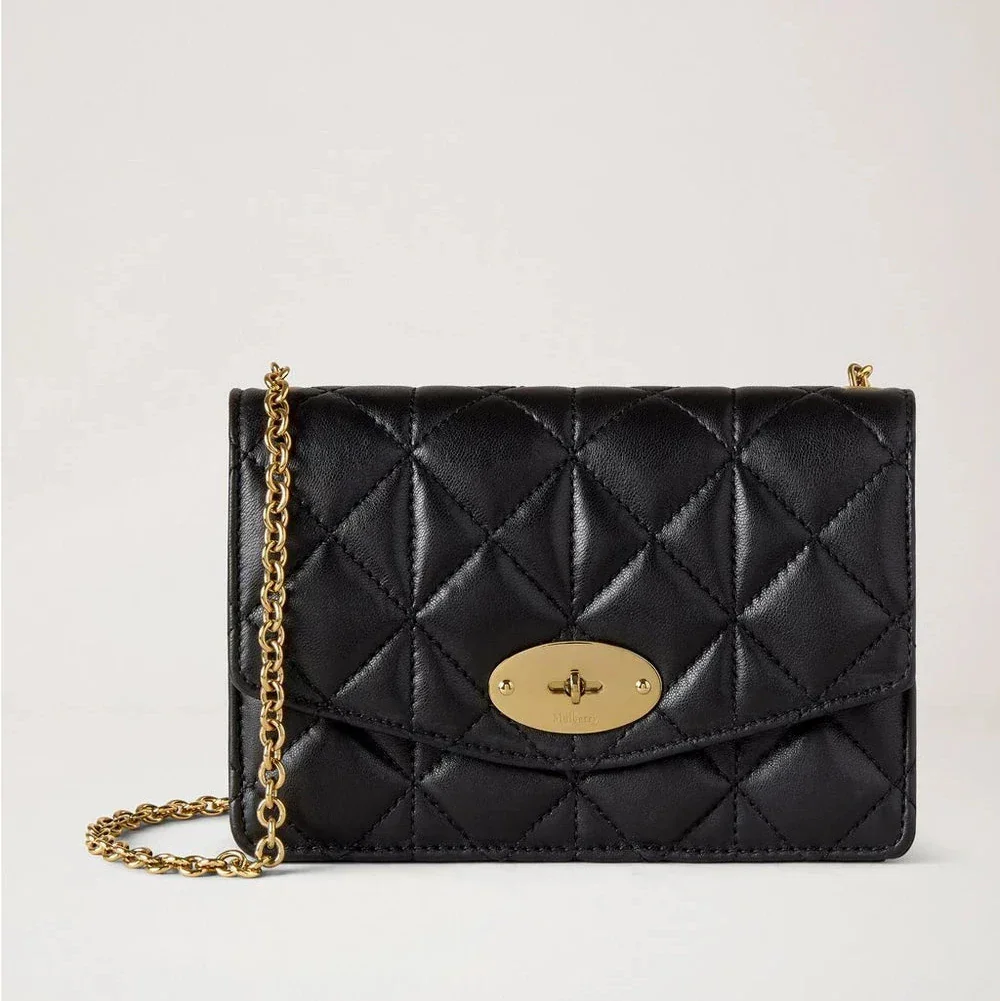 Mulberry Small Darley Quilted Vesta Nappa Black – RL8894/676A100