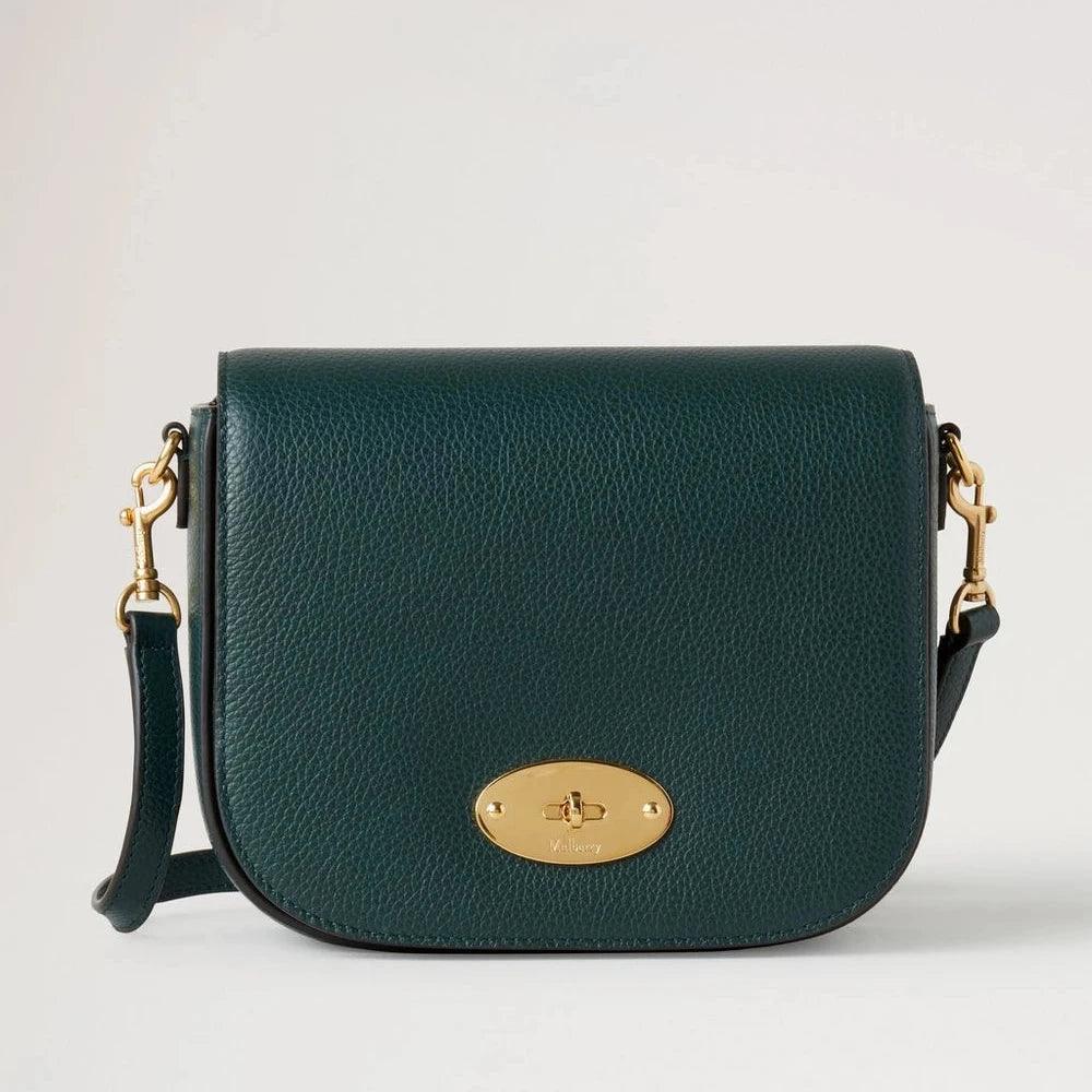Mulberry Small Darley Satchel Mulberry Green Small Classic Grain – RL4957/205Q633