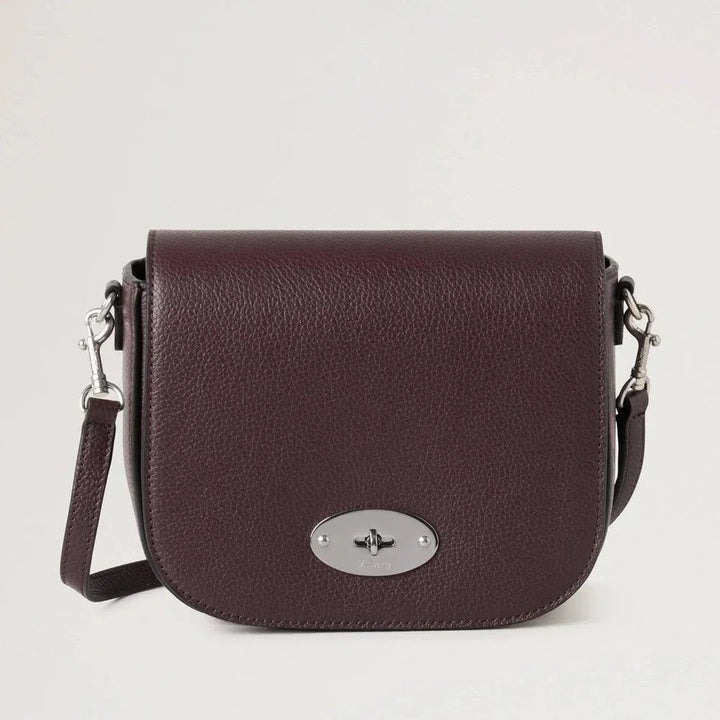 Mulberry Small Darley Satchel Small Classic Grain Black Cherry – RL4957/205K560