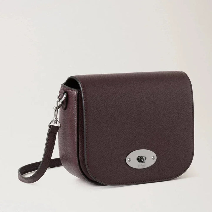 Mulberry Small Darley Satchel Small Classic Grain Black Cherry – produktbillede 2