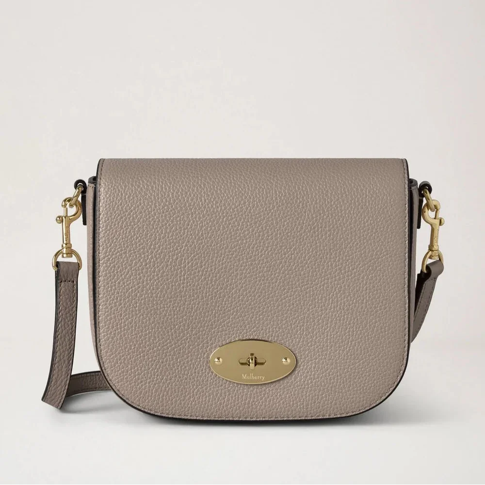 Mulberry Small Darley Satchel Small Classic Grain Cashmere Taupe – RL4957/205F924