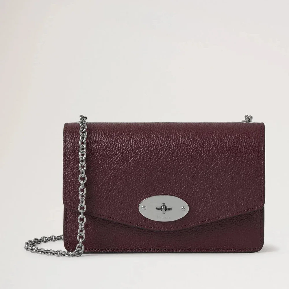 Mulberry Small Darley Small Classic Grain Black Cherry – RL7791/205K560