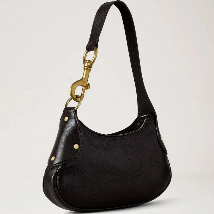 Mulberry Small Hackney Shoulder Bag Ebony Shiny Buffalo – produktbillede 2