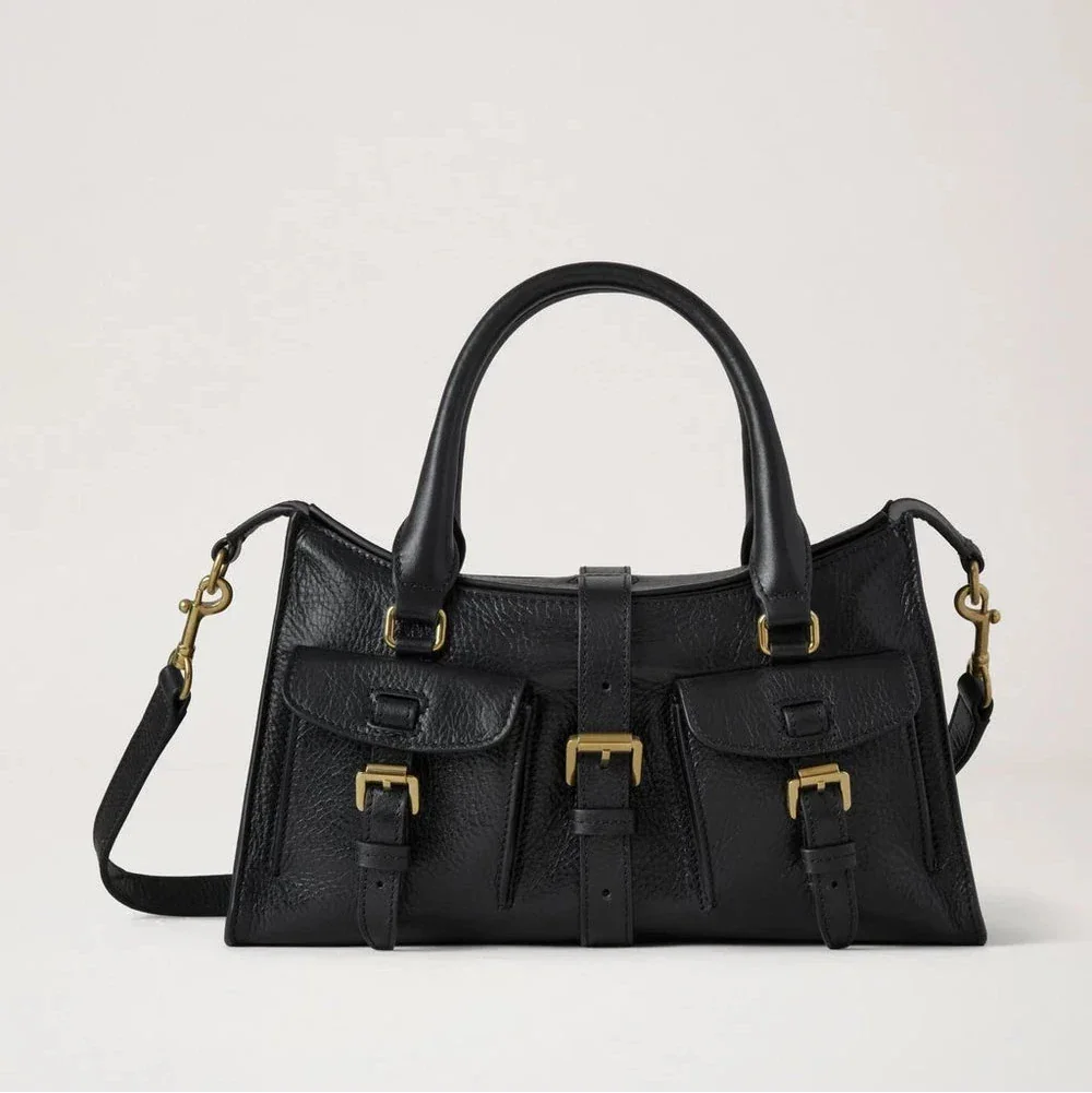 Mulberry Small Roxanne High Shine Leather Black – HH9977/213A100