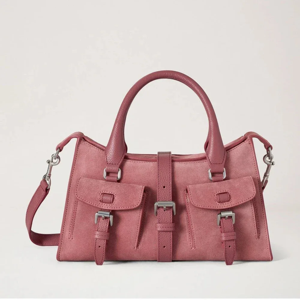 Mulberry Small Roxanne Pink Scrumpy Suede – HH9979/047J647