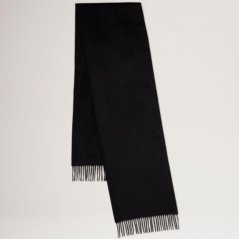Mulberry Small Solid Merino Wool Scarf Black – VS4318/946A100
