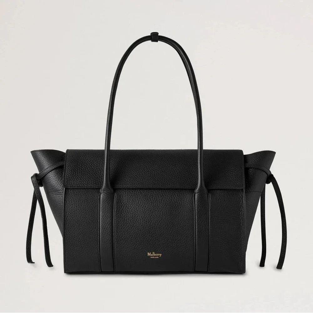 Mulberry Soft Bayswater Black Heavy Grain – HH9721/736A100