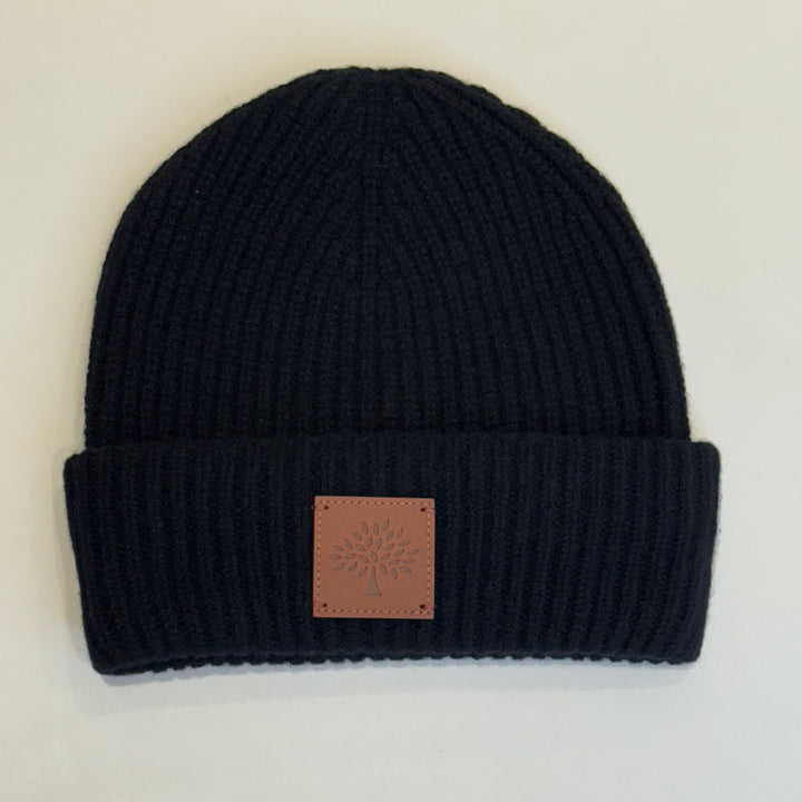 Mulberry Solid Wool Beanie Black – VH4162/163A100