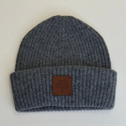 Mulberry Solid Wool Beanie vaaleanharmaa 