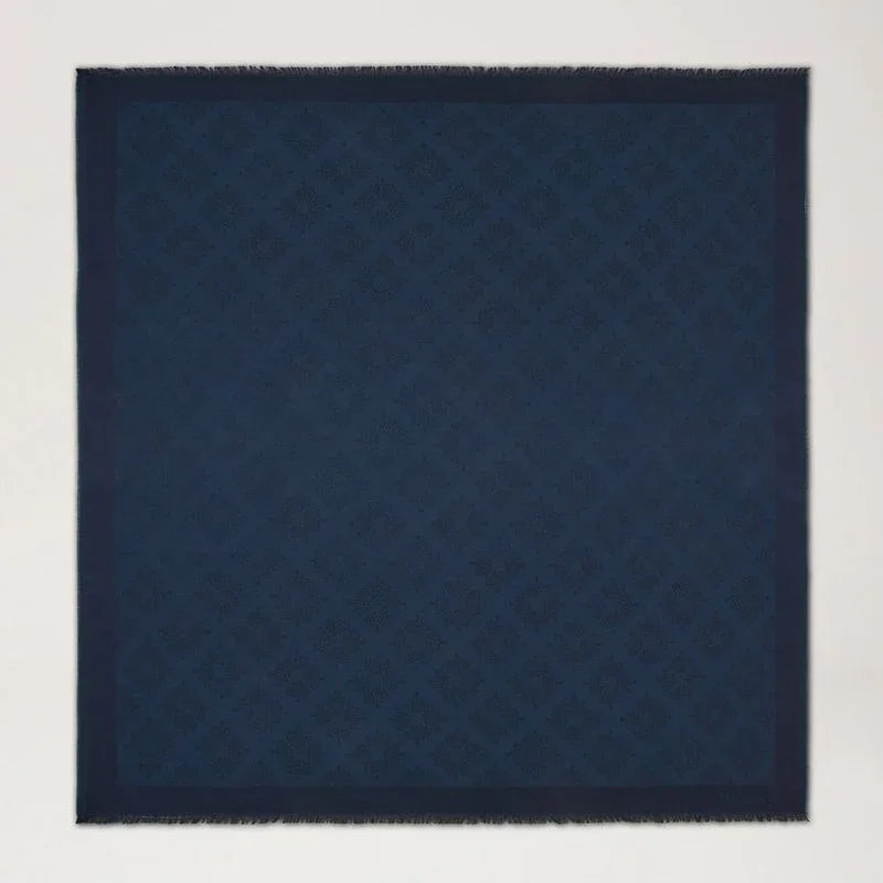 Mulberry Tree Square Night Sky Cotton Silk Blend – VS4639/709U888