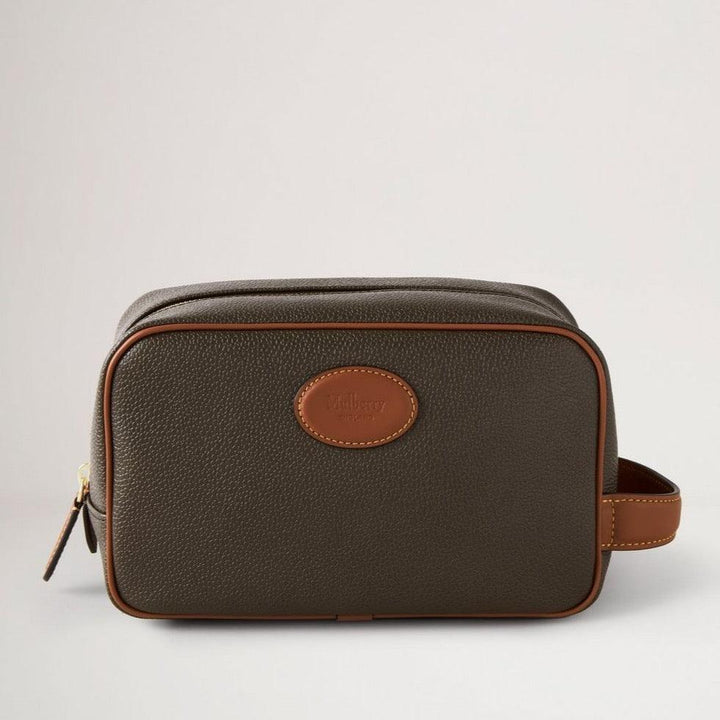 Mulberry Wash Case Eco Scotchgrain Mole/Cognac – RL7430/127Q330