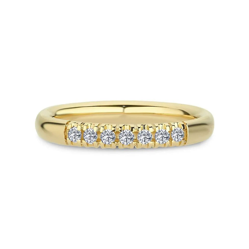 Nuran 14kt Champagne Diamant Ring A3088-014 – A3088-014RG-001