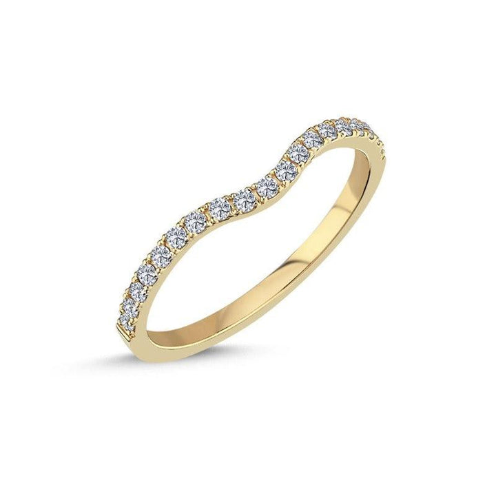 Nuran 14kt Guldring Med Diamanter - A4151 – A4151-019-001