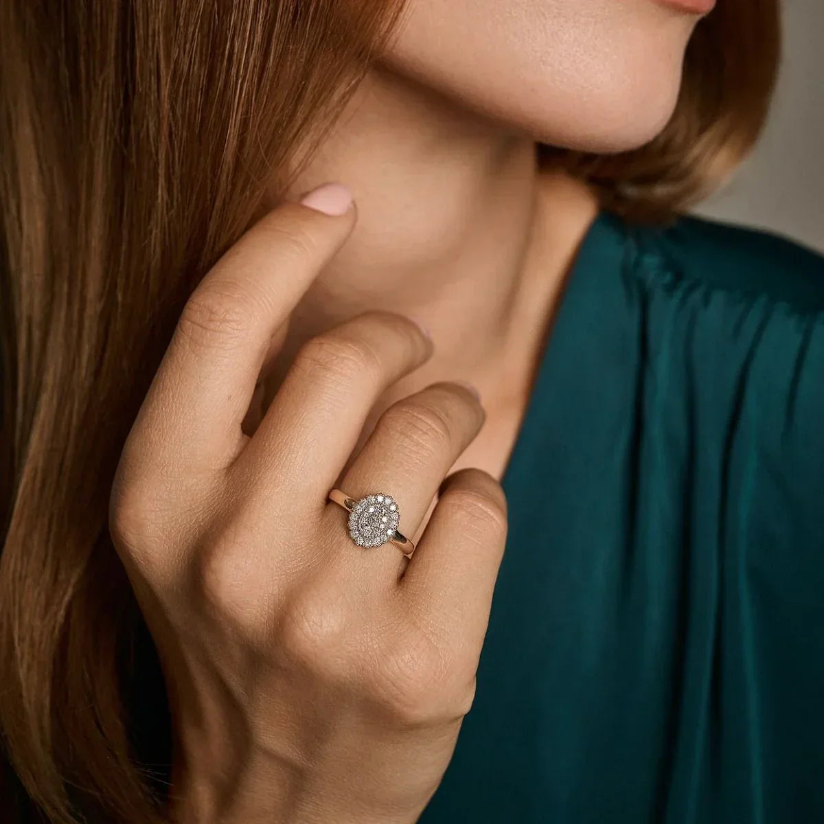 Nuran Athene 14kt Ring 0.38ct W.si – produktbillede 2