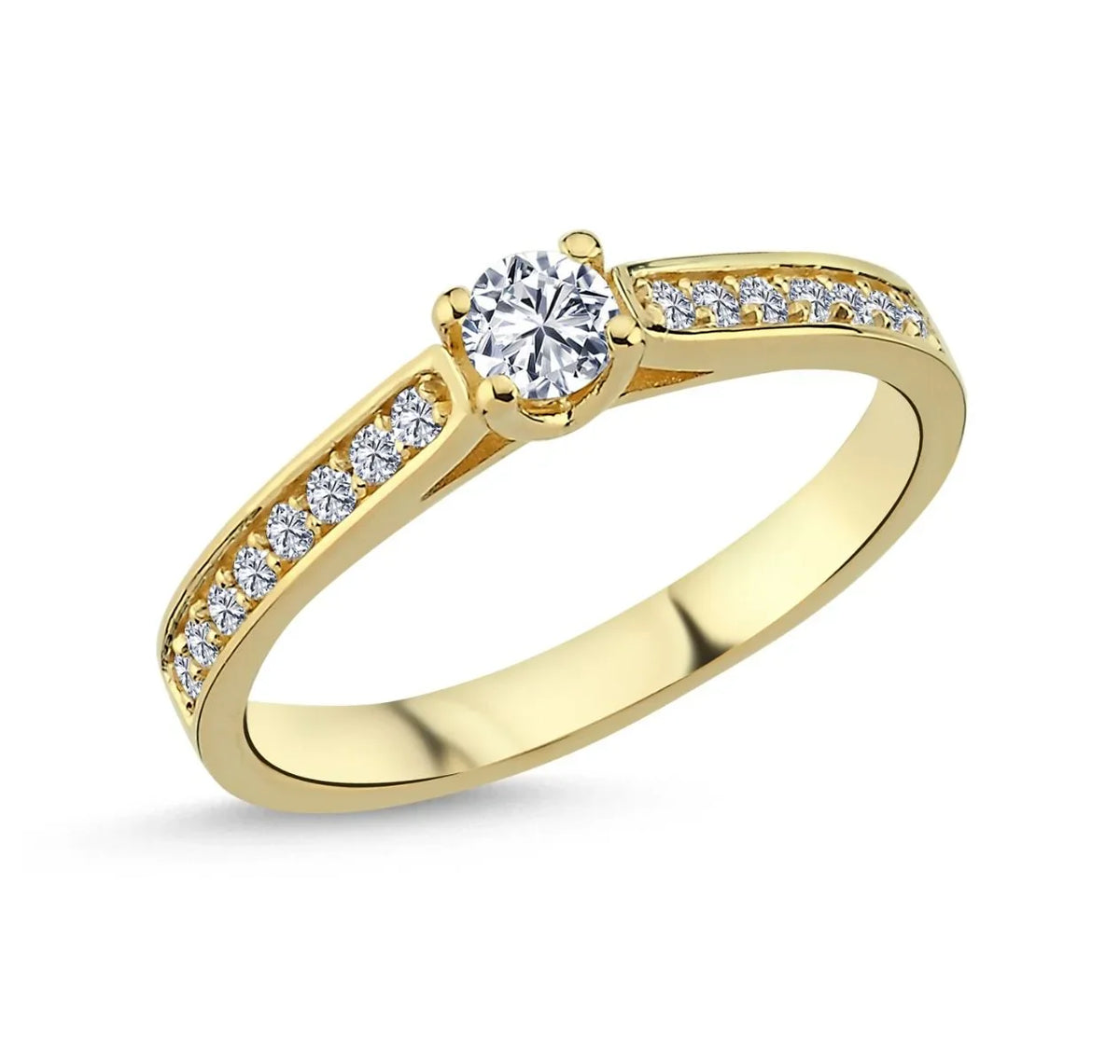 Nuran Bella Ring I 14kt Guld Med 0.33ct – L1965-033RG-001