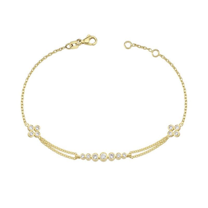 Nuran Olivia Armbånd Med Diamanter – B2300-020