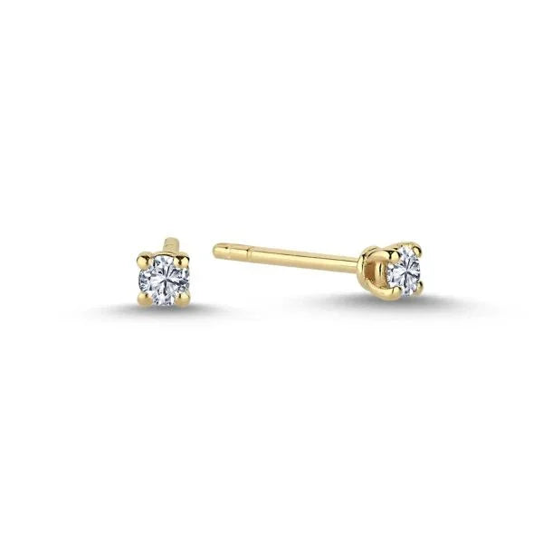 Nuran The One Diamant Ørestikker – 14 karat guld med 2 x 0,07 ct. W.si – Ø1961-14RG