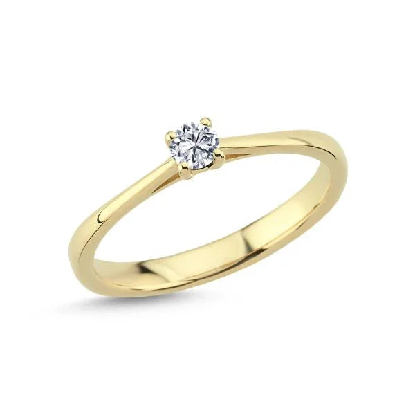 Nuran The One Ring – 14 karat guld med 0,13 ct W.si Diamant – L1961-013RG-001