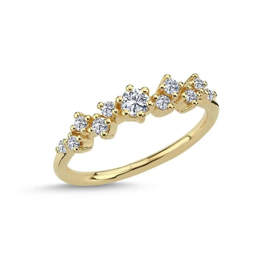 Nuran Twinkle Ring Med Diamanter – A2121-026-001