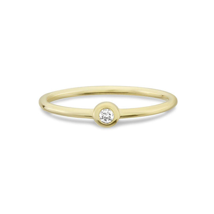Nuran Zoe Guldring i 14 Karat 0,03ct W/Si – R2314-003RG-001