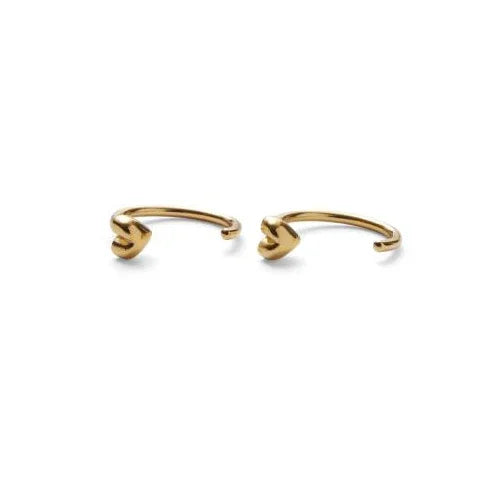Pernille Corydon Adore Creoler I Forgyldt – E-506-GP