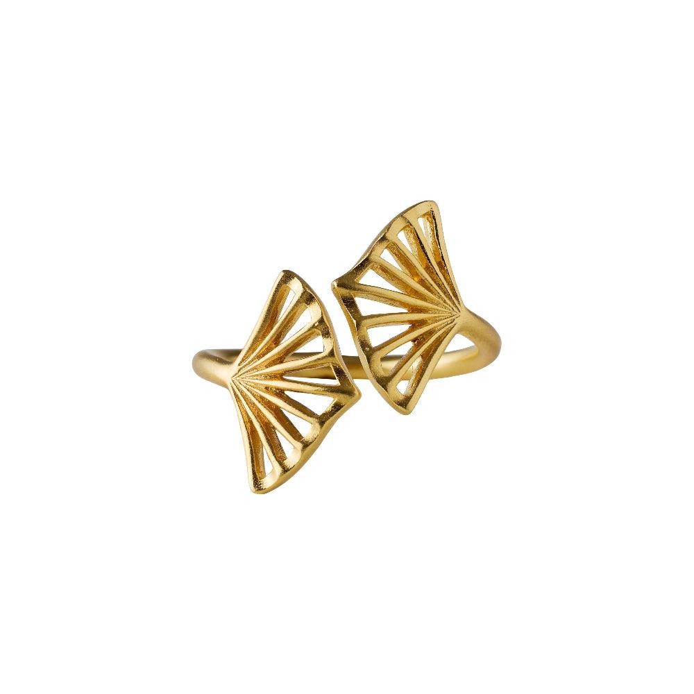 Pernille Corydon Ballerina Forgyldt Sølv Ring – R-349-GP-003