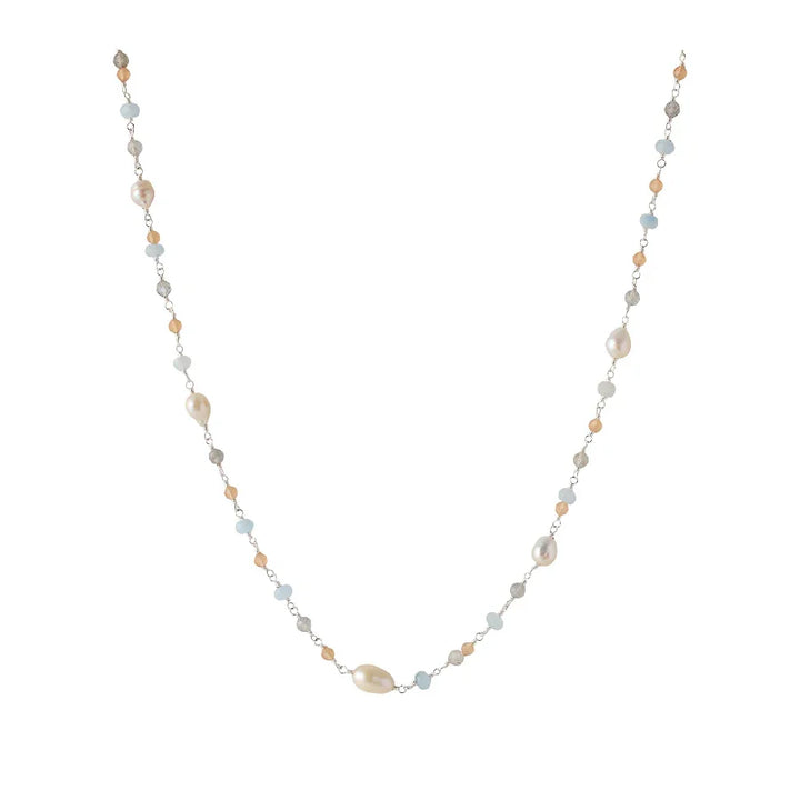 Pernille Corydon Mellow Blue Halskæde - Sølv – N-375-S