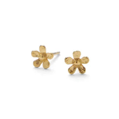 Pernille Corydon Mini Wild Poppy Ørestikker I Forgyldt – E-369-GP