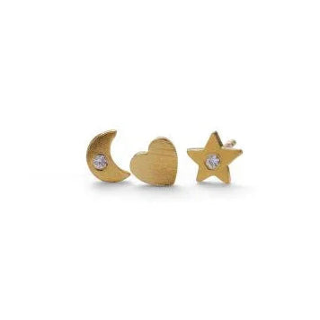 Pernille Corydon Night Light Earsticks Box I Forgyldt – C-122-GP