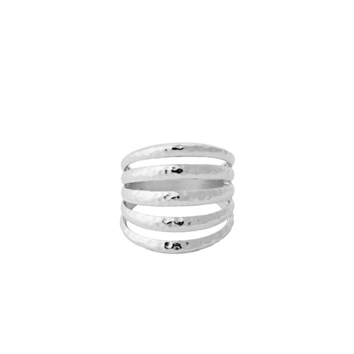 Pernille Corydon Poetry Ring I Sølv – R-214-S-004