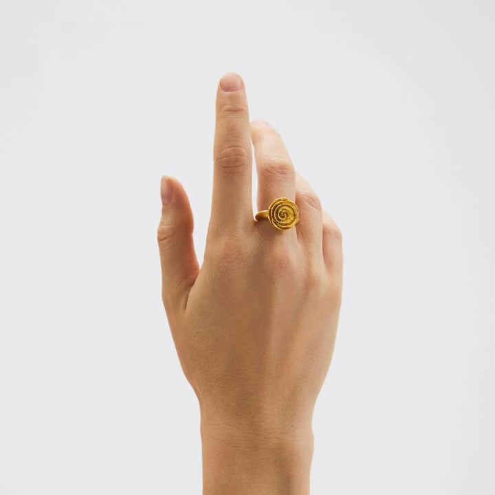 Pernille Corydon Rose Forgyldt  Ring – produktbillede 2