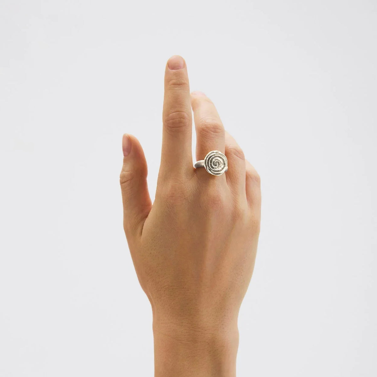 Pernille Corydon Rose Ring i Sølv – R-537-S-001