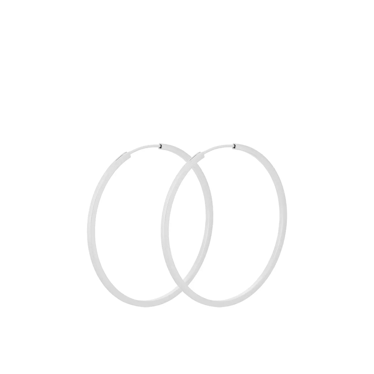 Pernille Corydon Small Orbit Hoops i Sølv – E-052-S