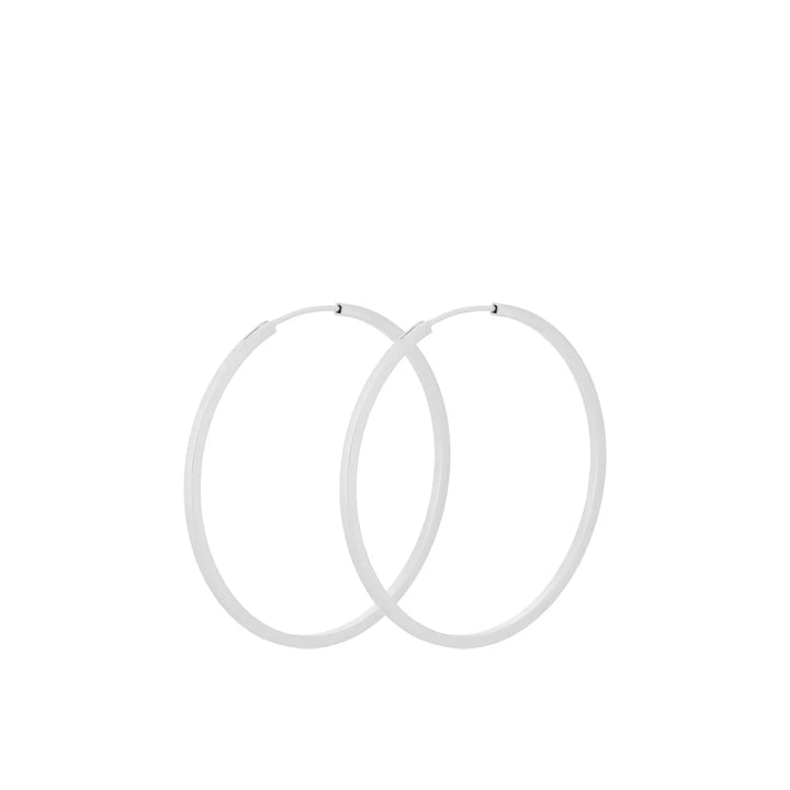 Pernille Corydon Small Orbit Hoops i Sølv – E-052-S