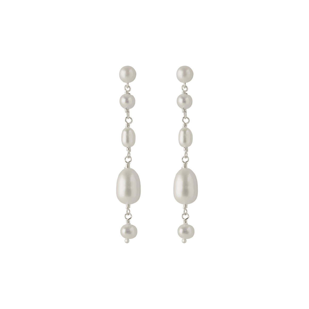 Pernille Corydon White Dreams Øreringe I Sølv – E-431-S