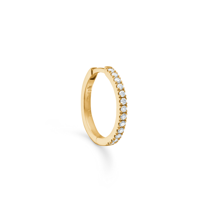 Ro Copenhagen Rock Classic Diamant Creol Small – 18 kt. Guld – E110Y110