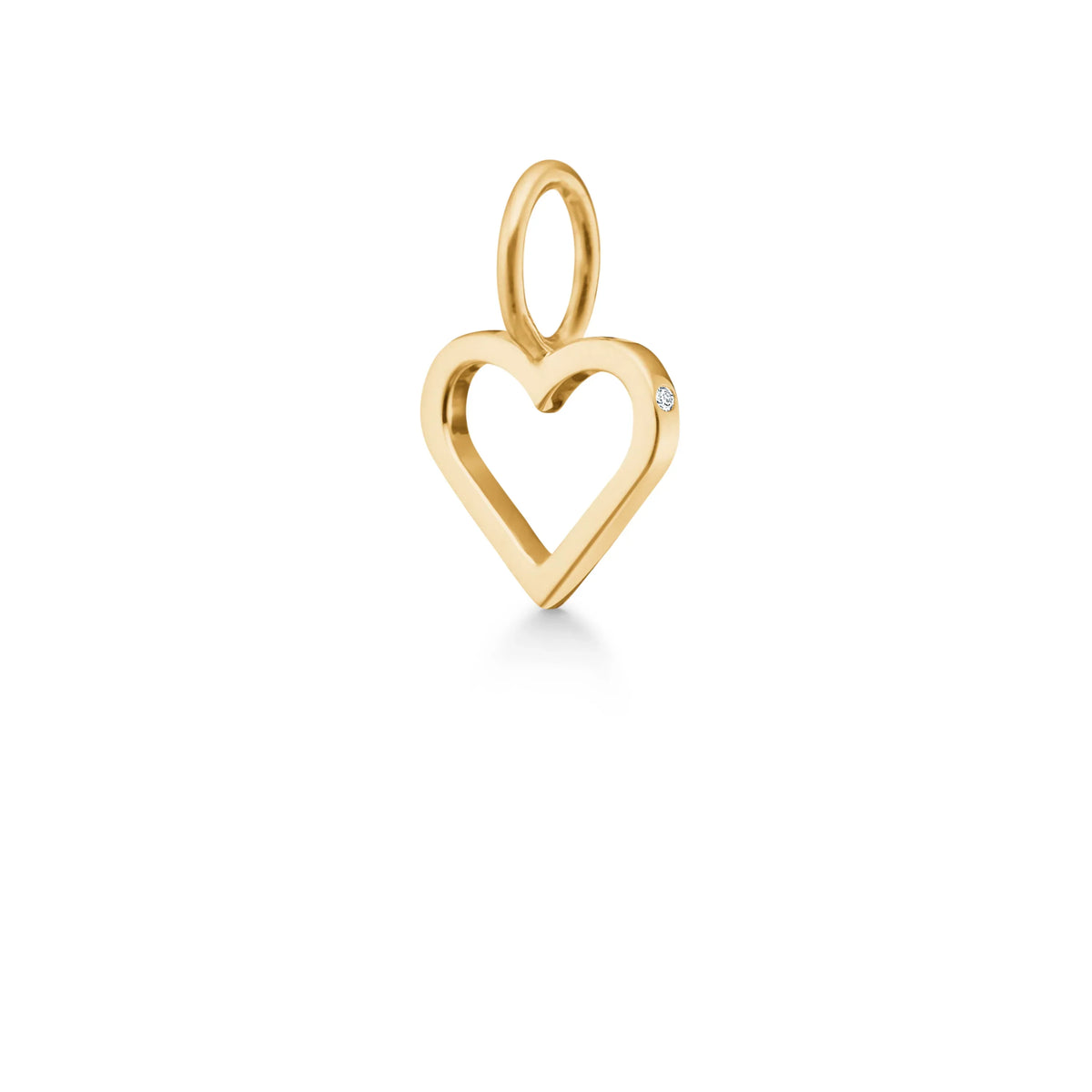 Ro Copenhagen Symbols Open Heart Vedhæng – 18 kt. Guld – P111Y107