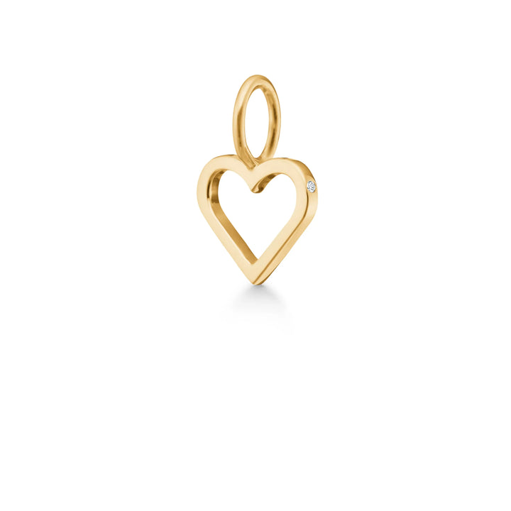 Ro Copenhagen Symbols Open Heart Vedhæng – 18 kt. Guld – P111Y107