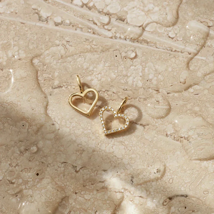 Ro Copenhagen Symbols Open Heart Vedhæng – 18 kt. Guld – produktbillede 3