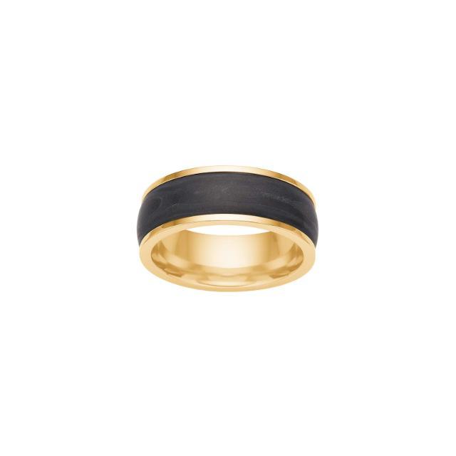 Son Of Noa Carbon Eye Ring I Stål - IP Gold – 108400728-001