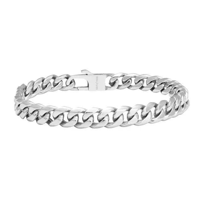 Son Of Noa Herre Armbånd - Blank Stål  ﻿ – 809300227-001