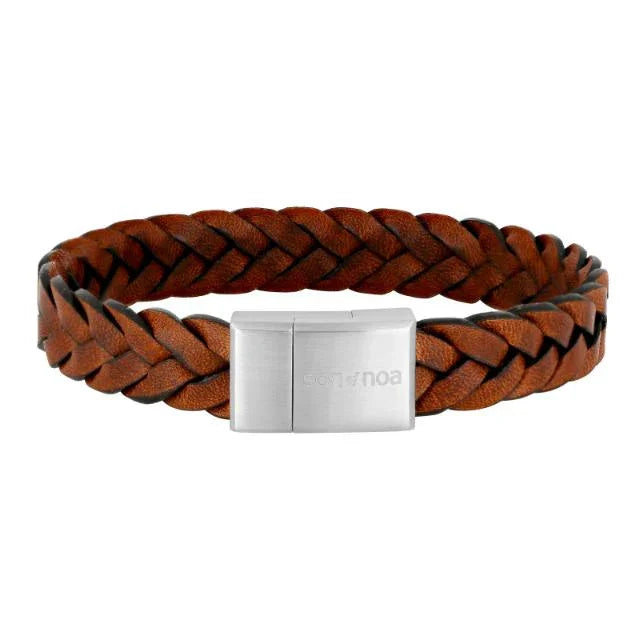 Son Of Noa Herre Armbånd I Brun Læder -  809702692 – 809702692-001