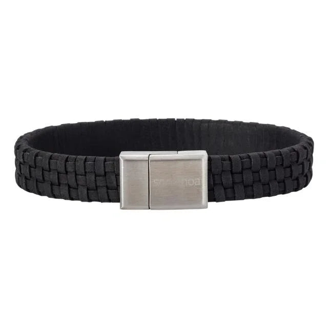 Son Of Noa Herre Armbånd I Sort Læder - 809700091 – 809700091-001