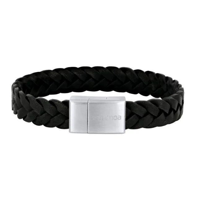 Son Of Noa Herre Armbånd I Sort Læder -  809702691 – 809702691-001