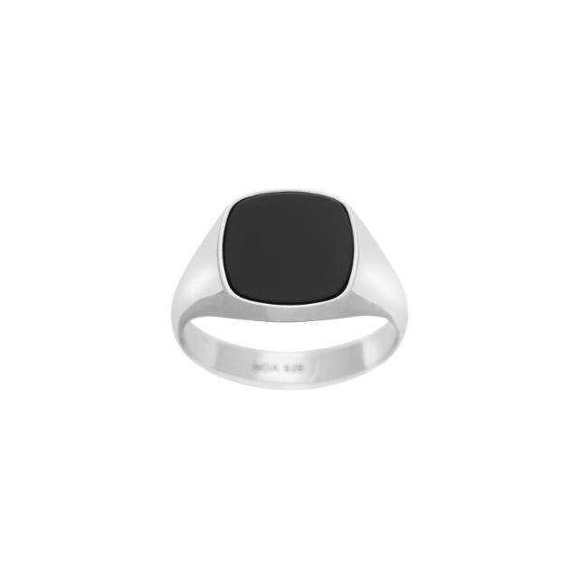 Son Of Noa Herrering I Sølv Med Onyx – 106700009-001