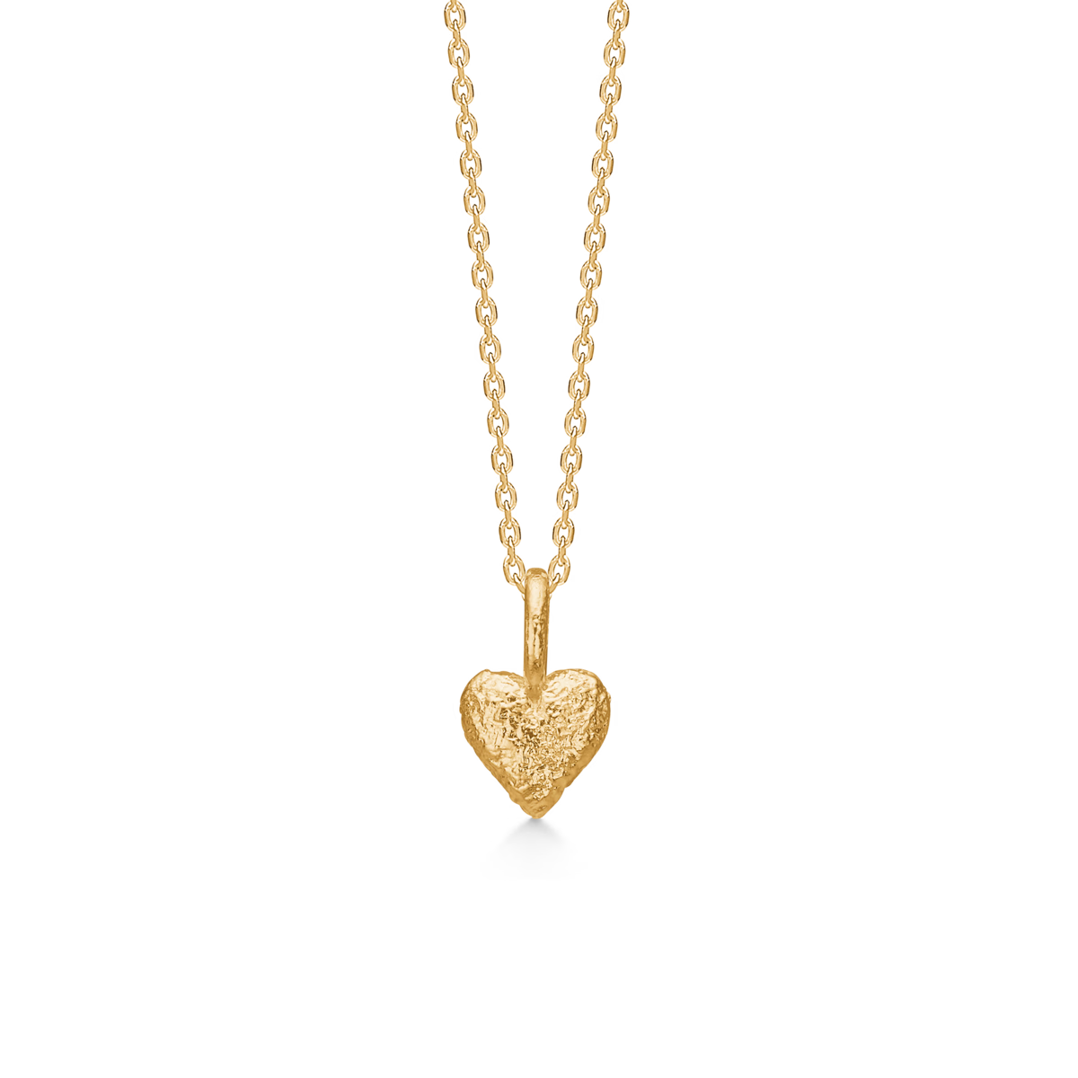 Studio Z Amour Heart Halskæde I Forgyldt – 7220357