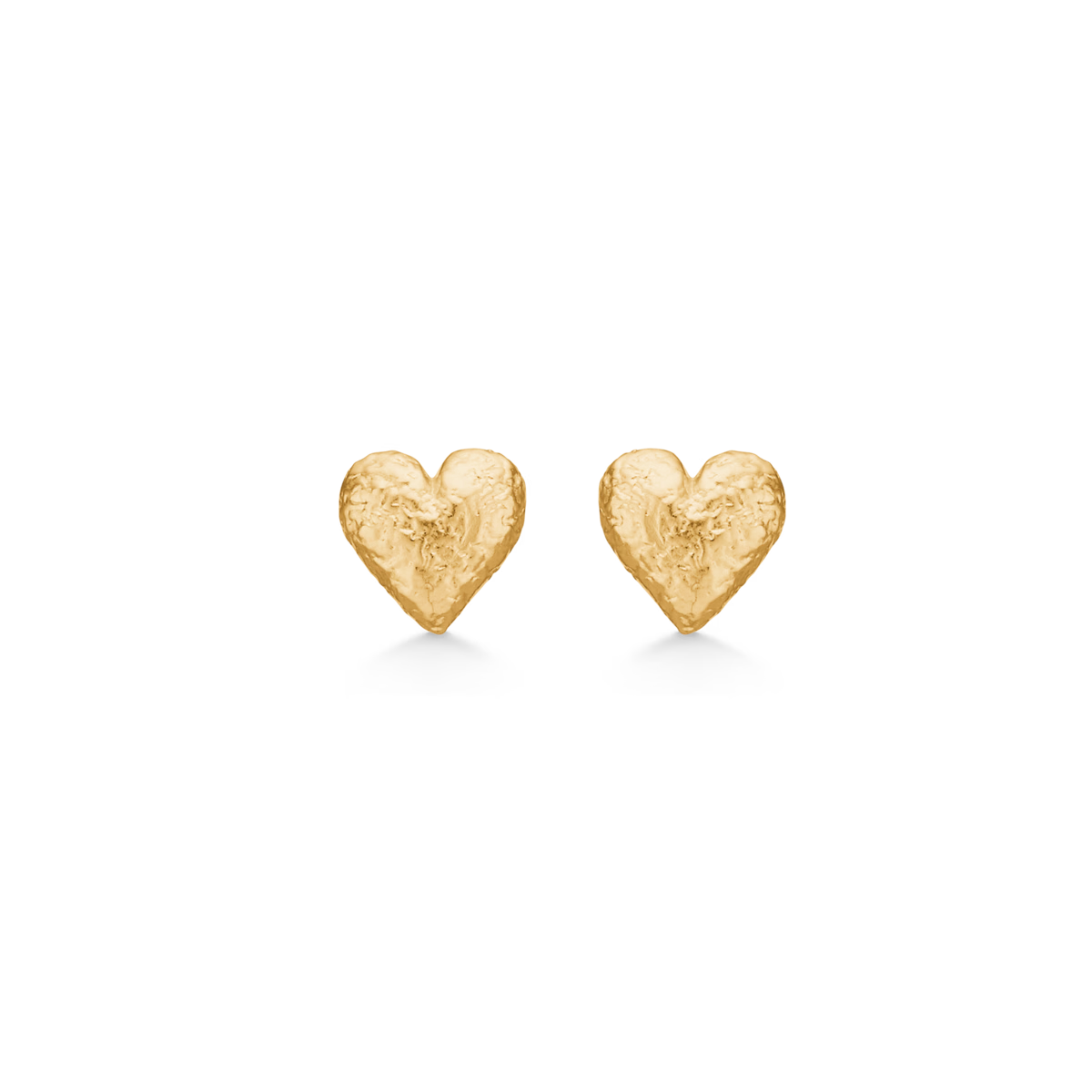 Studio Z Amour Heart Ørestikker I Forgyldt Sølv – 7210357