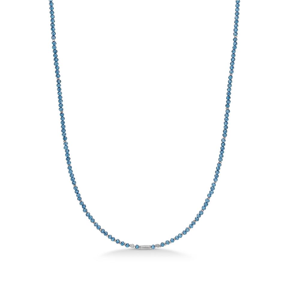 Studio Z Evergreen Halskæde Med London Blue Topas - 8126851 – 8126851
