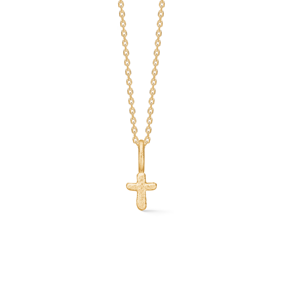 Studio Z Faithful Cross Halskæde I Forgyldt – 7220358