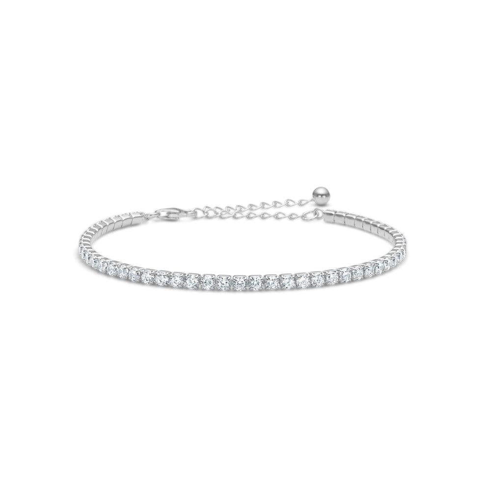 Studio Z Medium Tennisarmbånd Med Zirkoner – 7157098